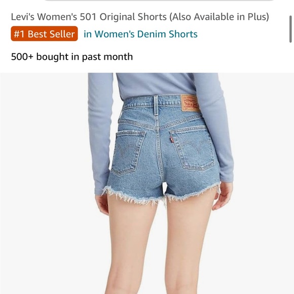 Levi’s 501 original shorts - Picture 2 of 3